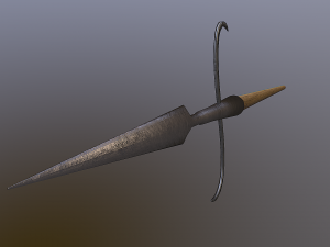 steel hook 3D Model
