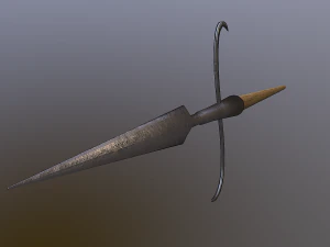 steel hook 3D Model