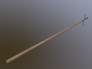 steel hook 3D Model