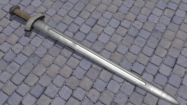 sword 3D मॉडल .c4d .max .obj .3ds .fbx .stl .blend 
