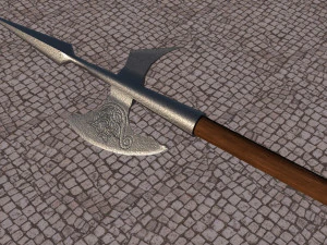 the axe is ancient 3D Model