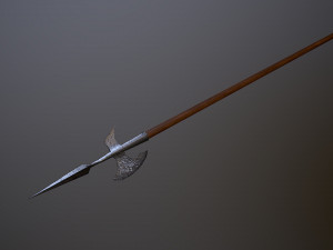 the axe is ancient Modello 3D