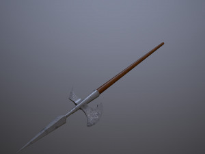 the axe is ancient Modello 3D