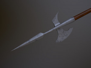 the axe is ancient Modello 3D