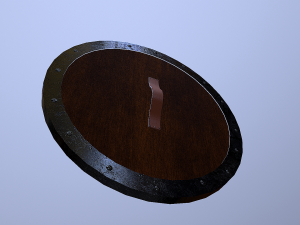 pagan shield 3D Модель