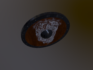 pagan shield 3D Модель