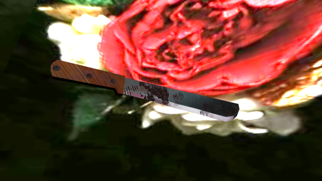 machete Modello 3D .c4d .max .obj .3ds .fbx .stl .blend