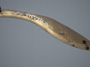machete Modello 3D