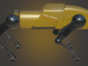 stylized robodog 3D Модель
