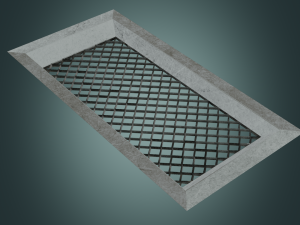sci-fi interior modules Model 3D