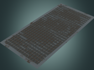 sci-fi interior modules Model 3D