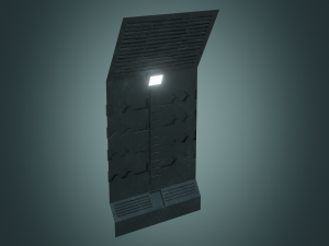 sci-fi interior modules Model 3D