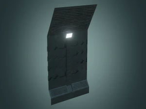 sci-fi interior modules 3D Model