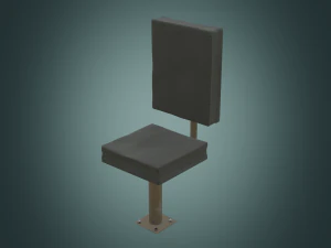sci-fi interior modules 3D Model