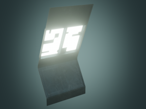 sci-fi interior modules Model 3D