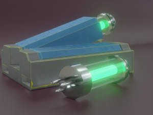 sci-fi injector or tracker 3D Model