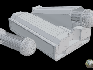 sci-fi injector or tracker 3D Model