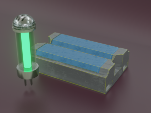 sci-fi injector or tracker 3D Model