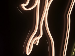 neon set 04 woman 3Dモデル