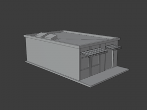 store Modello 3D