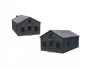 casa abandonada Modelo 3D