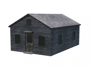 abandoned house Model 3D