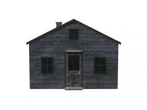 abandoned house Model 3D
