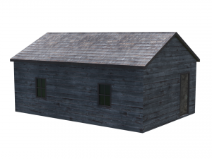 abandoned house Model 3D