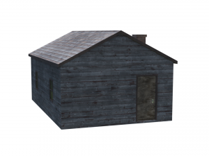 abandoned house Model 3D