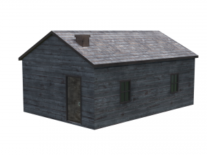 abandoned house Model 3D