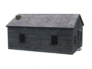 abandoned house Model 3D