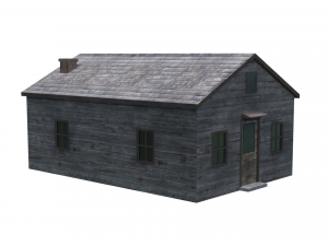 abandoned house Model 3D