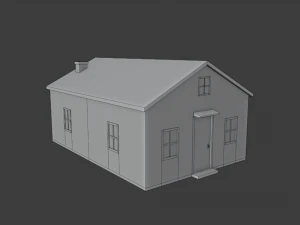 abandoned house 3D Model