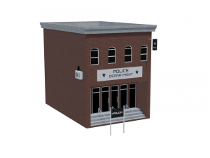 police department 3Dモデル