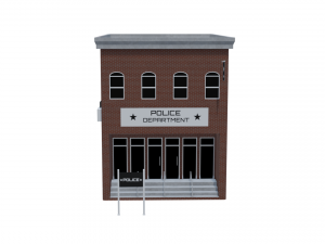 police department 3Dモデル