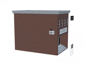 police department 3D Model