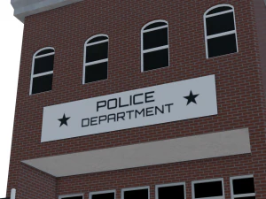 police department 3D Model