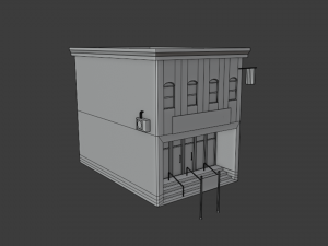 police department 3Dモデル