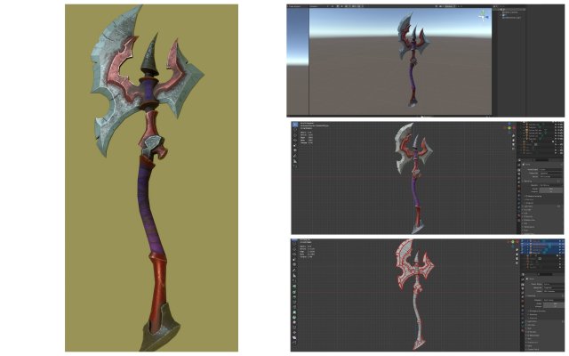 axe 3D Model .c4d .max .obj .3ds .fbx .stl .blend 