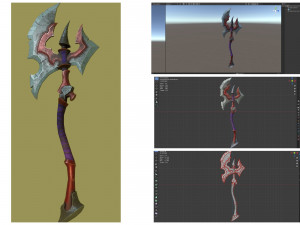 axe 3D 模型