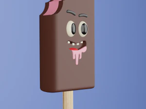 funny icecream 3D Model
