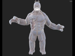 cannibal 3D Model