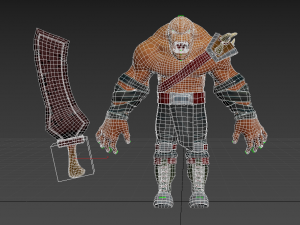 Ogre 3D मॉडल