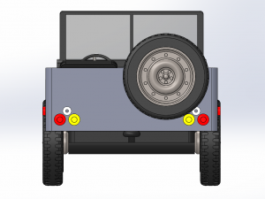 jeep 3D 打印模型