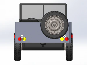 jeep 3D Print Model