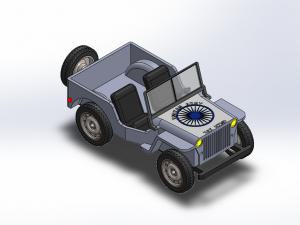 jeep 3D 打印模型