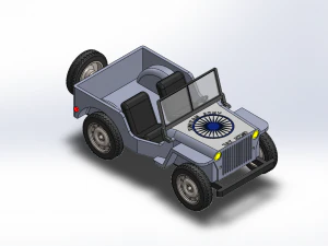 jeep 3D Print Model