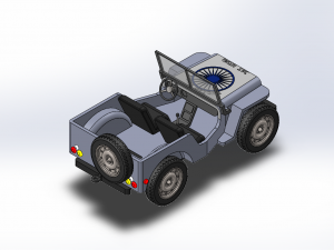 jeep 3D 打印模型