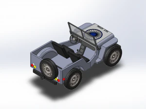 jeep 3D Print Model