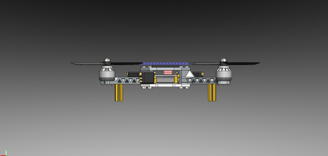 drone 3D-Modell .c4d .max .obj .3ds .fbx .stl .blend 